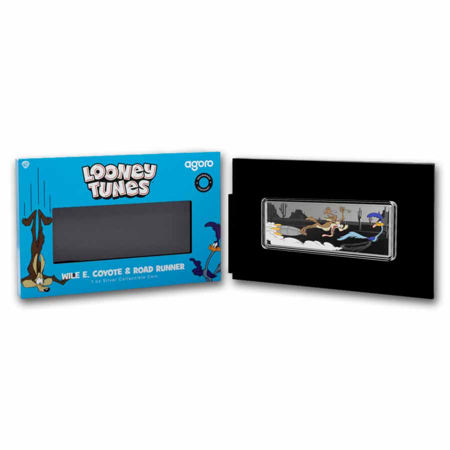 Buy 2025 1 oz Silver Wile E Coyote & Road Runner | APMEX