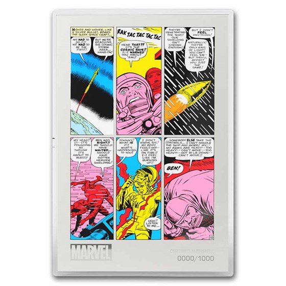 2025 Niue 1 oz Silver $2 Marvel COMIX: Fantastic Four #1 Page 10 2025 Niue 1 oz Silver $2 Marvel COMIX: Fantastic Four #1 Page 10