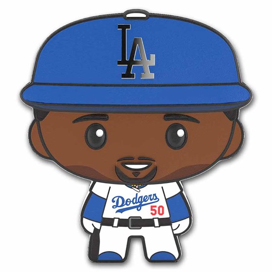2025 Niue 1 oz Silver $2 MLB Players Chibi Series: Mookie Betts 2025 Niue 1 oz Silver $2 MLB Players Chibi Series: Mookie Betts