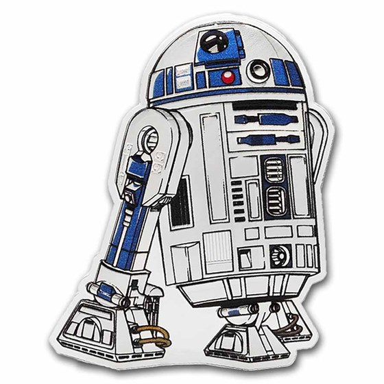 2025 Niue 1 oz Silver $2 Star Wars Droids: R2-D2 2025 Niue 1 oz Silver $2 Star Wars Droids: R2-D2