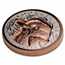 2025 Niue 1 oz Silver $2 Super Incused Rose Gold Kookaburra