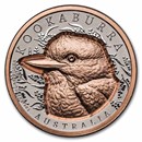 2025 Niue 1 oz Silver $2 Super Incused Rose Gold Kookaburra