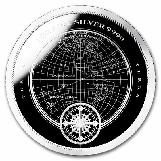 2025 Niue 1 oz Silver $2 Terra (Prooflike) 2025 Niue 1 oz Silver $2 Terra (Prooflike)