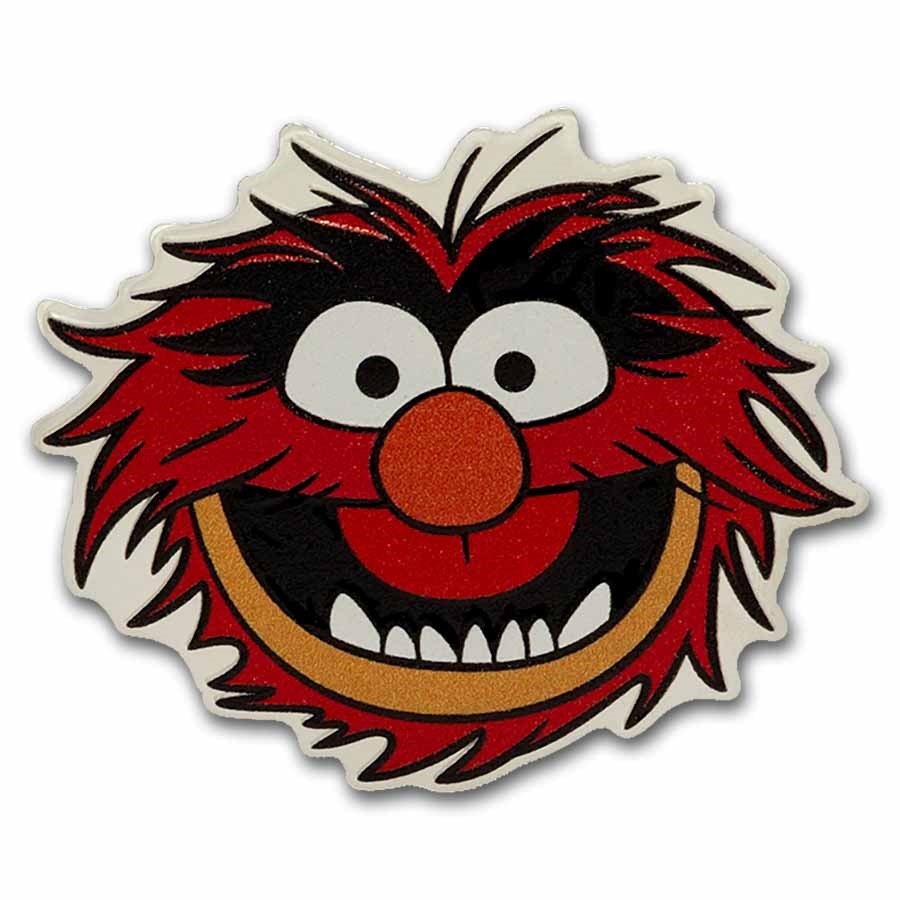 2025 Niue 1 oz Silver $2 The Muppets 70th Anniversary Animal