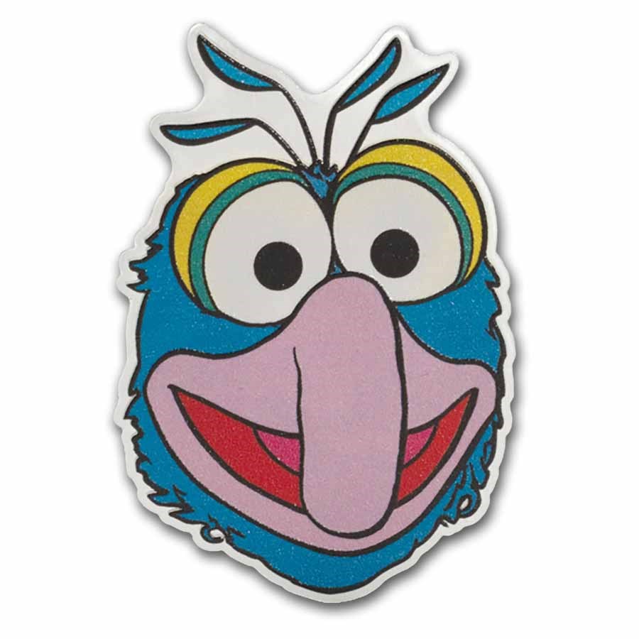 2025 Niue 1 oz Silver $2 The Muppets 70th Anniversary Gonzo