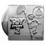2025 Niue 1 oz Silver $2 Toy Story 2 Woody's Round Up: Jessie