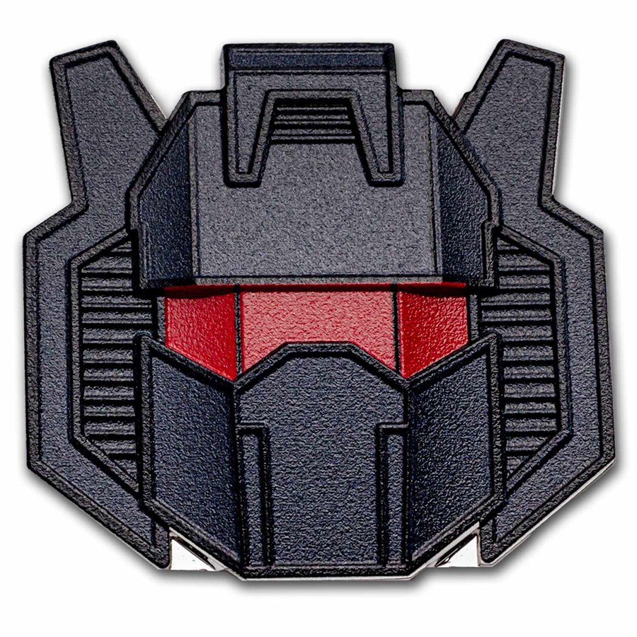 2025 Niue 1 oz Silver $2 Transformers - Grimlock Head