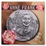 2025 Niue 1 oz Silver Antique Anne Frank (w/ Box & COA)