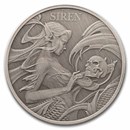 2025 Niue 1 oz Silver Antique Mythical Creatures; The Siren