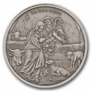 2025 Niue 1 oz Silver Antique Wonders of Christ: Nativity