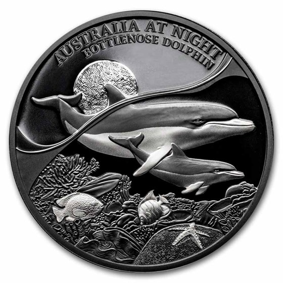 2025 Niue 1 oz Silver Australia at Night (Bottlenose Dolphin) 2025 Niue 1 oz Silver Australia at Night (Bottlenose Dolphin)