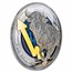 2025 Niue 1 oz Silver Bull and Bear Markets: Ruthenium Edition