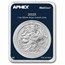 2025 Niue 1 oz Silver Czech Lion (MintDirect® Single)