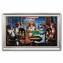 2025 Niue 1 oz Silver Dogs Playing Poker (w/ Box & COA)