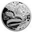 2025 Niue 1 oz Silver Lunar Snake Proof (with Box and COA)