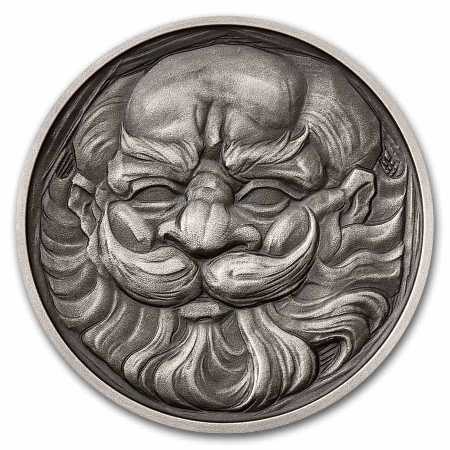 2025 Niue 1 oz Silver Mythological Figures: Dwarf