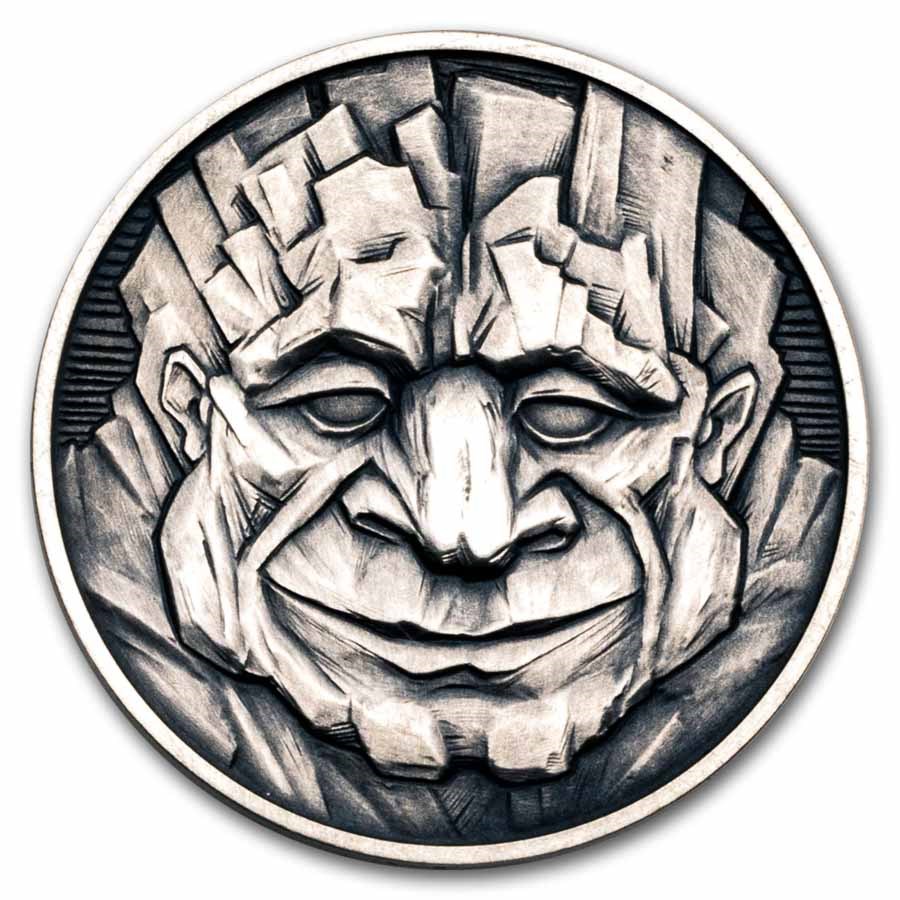2025 Niue 1 oz Silver Mythological Figures: Troll