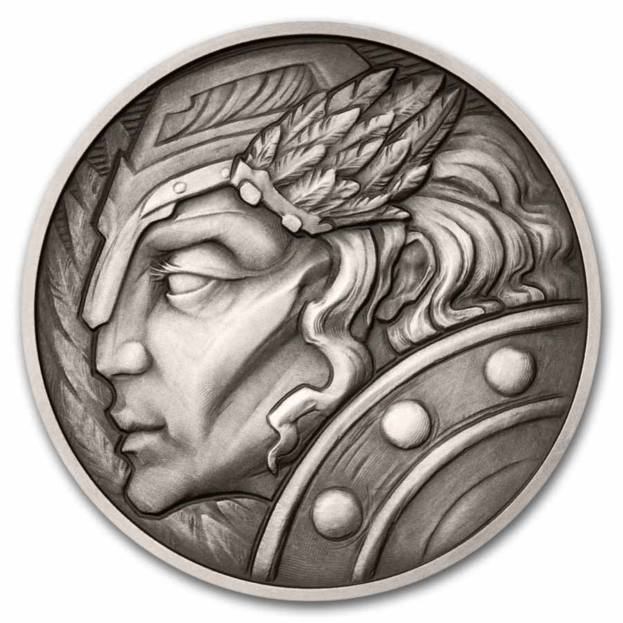 2025 Niue 1 oz Silver Mythological Figures: Valkyrie