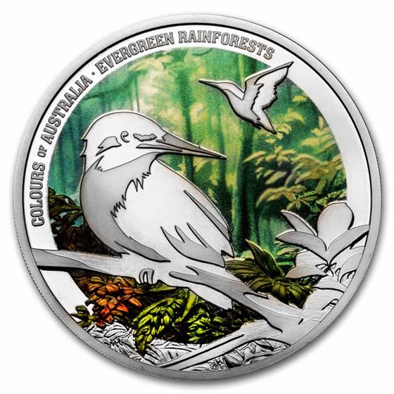 2025 Niue 1 oz Silver Proof Colours of Australia; Aussie Bush 2025 Niue 1 oz Silver Proof Colours of Australia; Aussie Bush