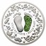 2025 Niue 1 oz Silver Proof Crystal Coin: Hello Baby