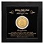2025 Niue 1 oz Silver Proof Fabergé Gold Table Clock (Box & COA)
