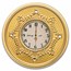 2025 Niue 1 oz Silver Proof Fabergé Gold Table Clock (Box & COA)