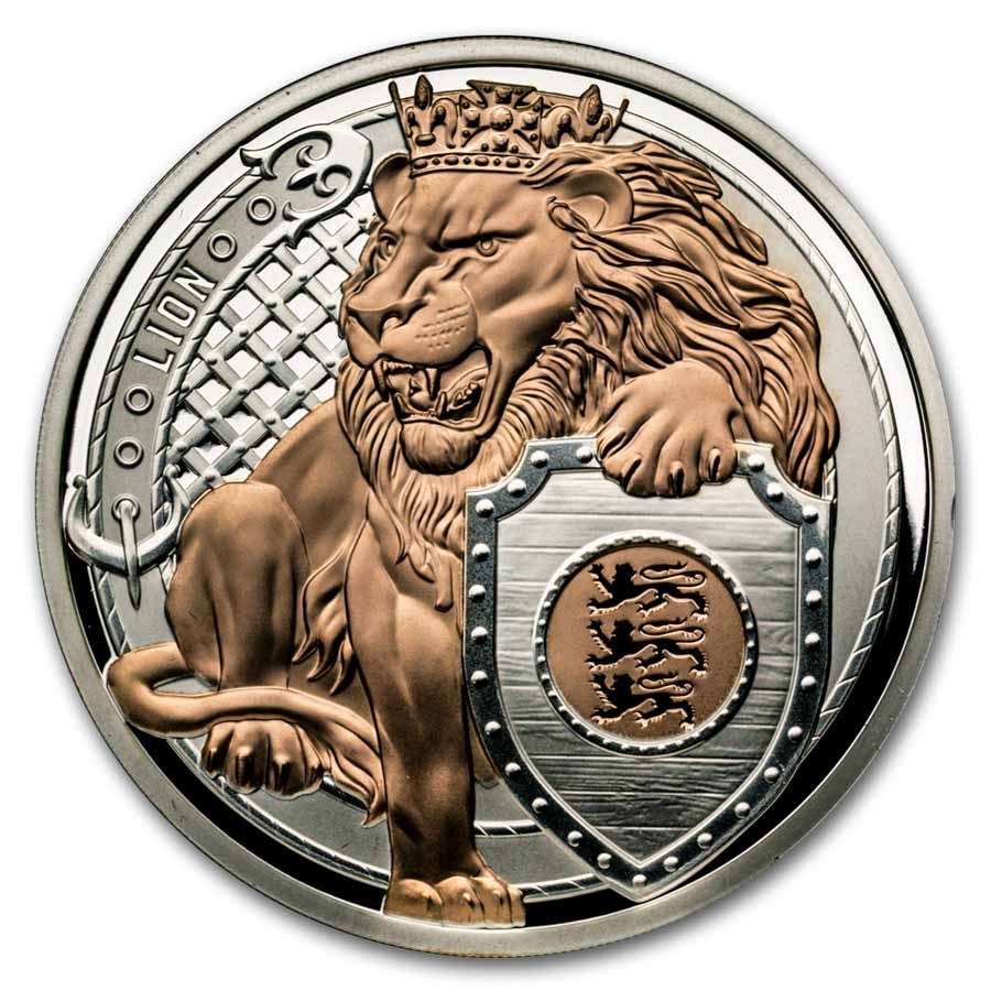 2025 Niue 1 oz Silver Proof Heraldic Beasts (w/ Box & COA)