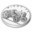2025 Niue 1 oz Silver Proof On Wheels - Tractor Wikov 22