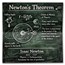 2025 Niue 1 oz Silver Science Explained: Isaac Newton (Box & COA)