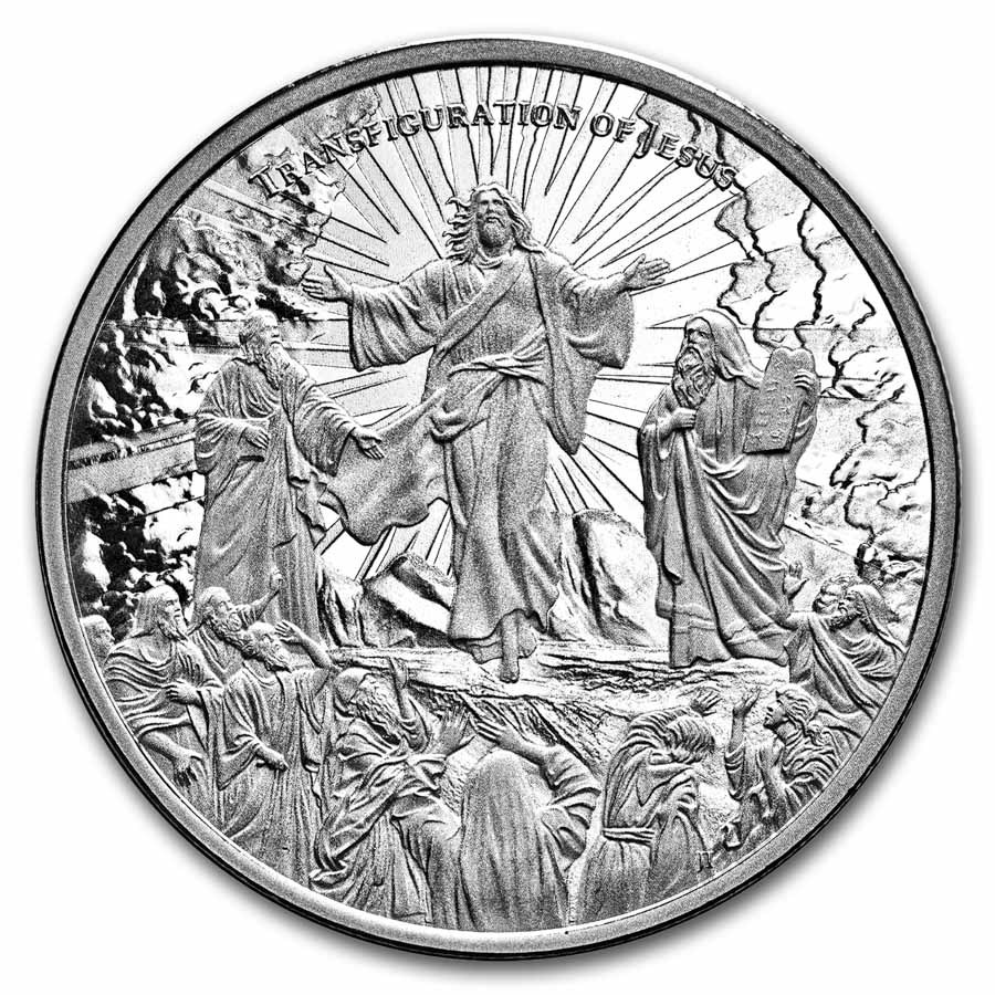 2025 Niue 1 oz Silver Wonders of Christ: Transfiguration BU