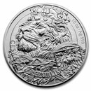 2025 Niue 10 oz Silver Czech Lion BU