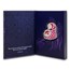 2025 Niue 2 oz Silver $3 Disney Alice in Wonderland: Cheshire Cat