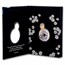 2025 Niue 2 oz Silver $3 Disney Alice in Wonderland: White Rabbit