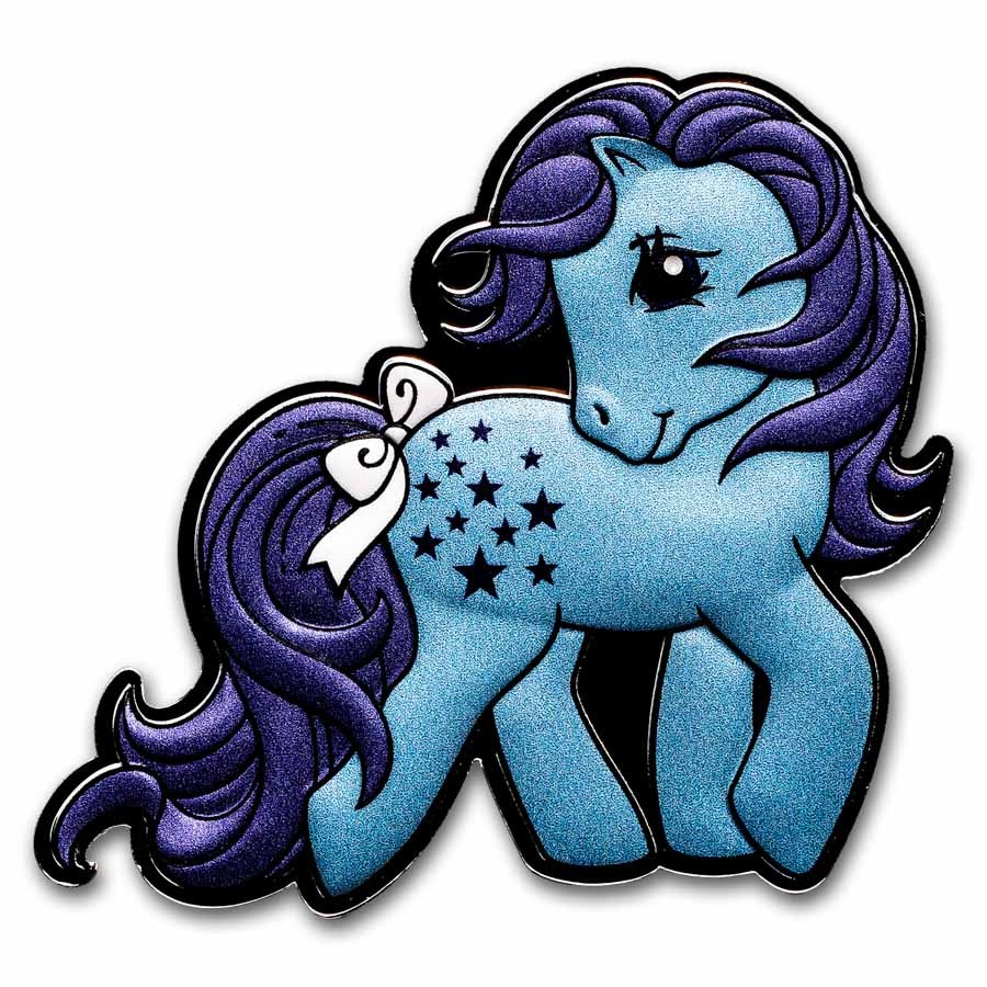 2025 Niue 2 oz Silver $3 Hasbro: My Little Pony Blue Belle