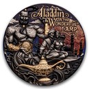 2025 Niue 2 oz Silver Aladdin & The Wonderful Lamp w/ Box & COA