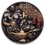 2025 Niue 2 oz Silver Aladdin & The Wonderful Lamp w/ Box & COA