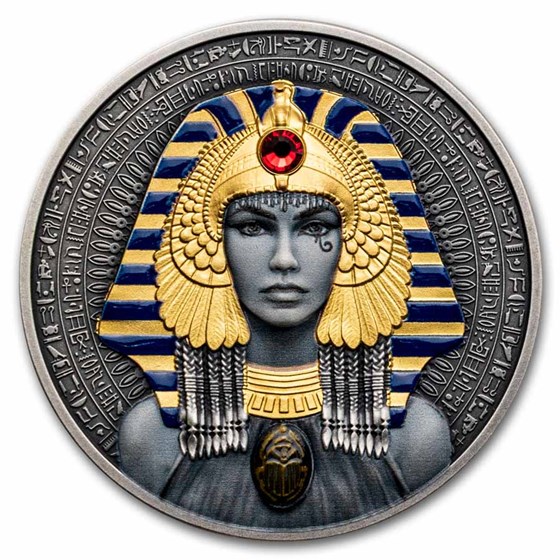 2025 Niue 2 oz Silver Antique Cleopatra (with Box & COA) 2025 Niue 2 oz Silver Antique Cleopatra (with Box & COA)