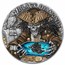 2025 Niue 2 oz Silver Black Diamond (Box & COA)