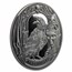 2025 Niue 2 oz Silver Black Proof The Raven (w/ Box & COA)