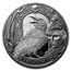 2025 Niue 2 oz Silver Black Proof The Raven (w/ Box & COA)