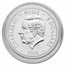 2025 Niue 2 oz Silver Czech Lion BU