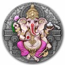 2025 Niue 2 oz Silver Ganesha Coin (w/ Box & COA)