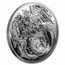 2025 Niue 2 oz Silver Ultra High Relief Phoenix & Dragon Proof