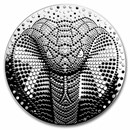2025 Niue 2 oz Silver Year of the Snake (with Box & COA)