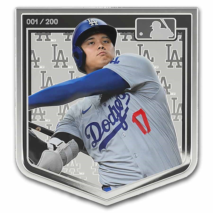 2025 Niue 3 oz Silver $5 MLB Players Series: Shohei Ohtani