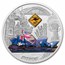 2025 Niue 3 oz Silver Journey Around the World: Syndey