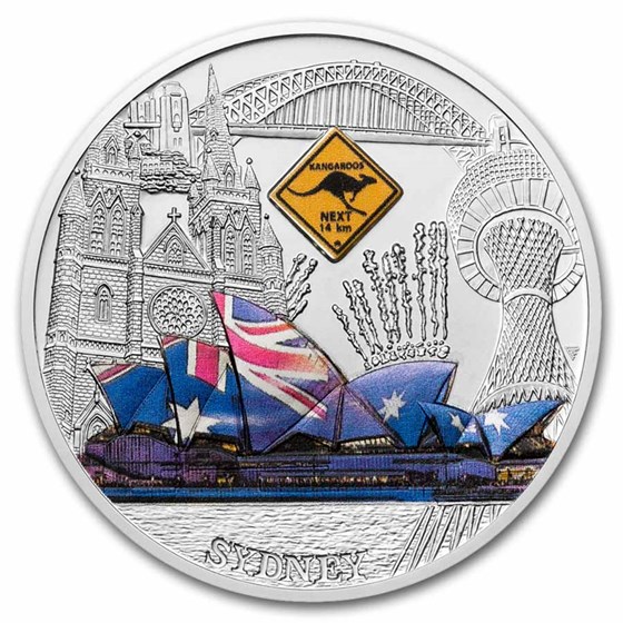 2025 Niue 3 oz Silver Journey Around the World: Syndey 2025 Niue 3 oz Silver Journey Around the World: Syndey