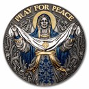 2025 Niue 5 oz Silver Orans: The Pray For Peace (w/ Box & COA)