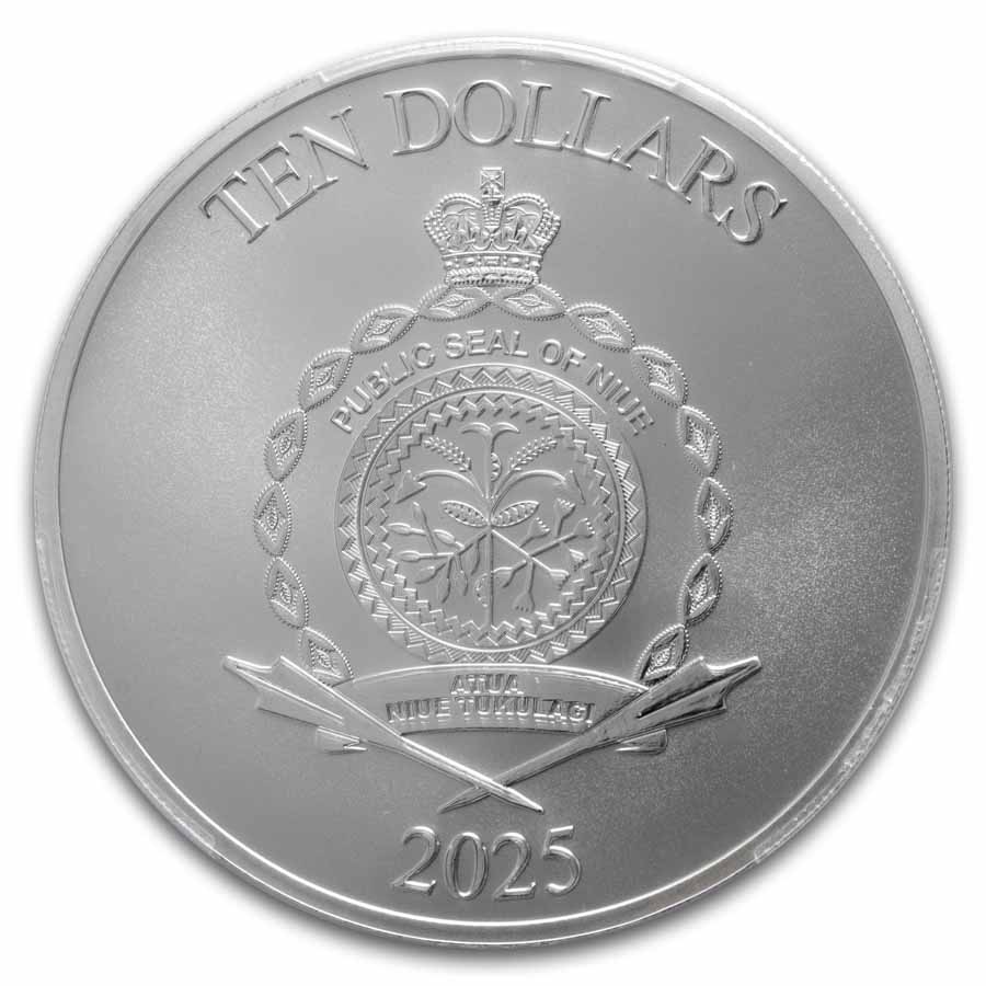 Buy 2025 Niue 5 oz Silver Sword of Truth MS-70 FS | APMEX