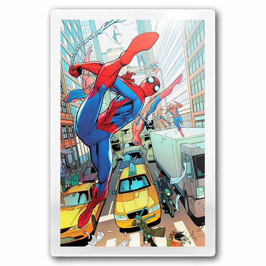 2025 Niue 5g Silver Marvel: Spider-Man Foil (Tier 2)